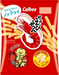 Bag of Calbee Kappa Ebisen shrimp chips