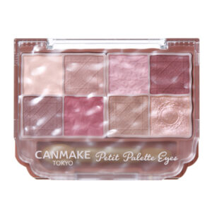 CANMAKE Petit Palette Eyes (Matte Type) in shade M02 Romantic Fog, an eight-shade matte palette