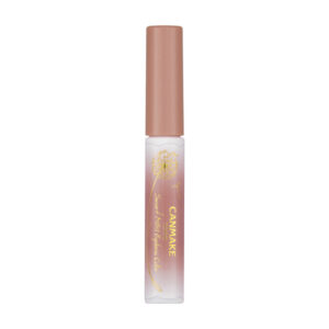 CANMAKE Smart MINI Eyebrow Color in shade 02 YAWARAKA ASH, a brow mascara with a mini brush