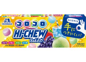Colo Colo Hi-Chew, small spheres instead of the usual rectangles