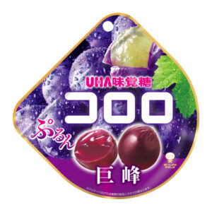 Bag of Cororo Kyoho grape gummies, a 48g pack from UHA Mikakuto