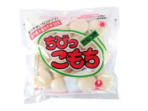 Small Japanese mochi pieces sized for children