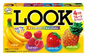 Boîte de chocolat Look de Fujiya fourré à quatre fruits