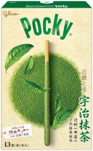 Box of Jimoto Pocky Uji Matcha, a Kansai-area souvenir