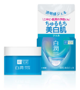 Hada Labo Shirojyun Medicated Whitening Gel in a 100 g jar