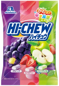 Hi-Chew 86g assorted bag with grape, strawberry and green apple