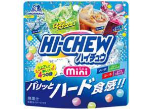 Hi-Chew 60g pouch in carbonated drink flavours
