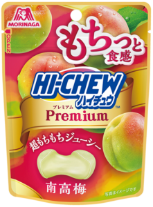 Hi-Chew Premium ripe mango pack made with mango juice