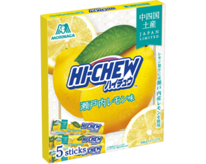 Hi-Chew Setonai Lemon multipack sold in the Chugoku and Shikoku regions