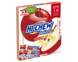 Hi-Chew Shinshu Apple flavour multipack sold in the Tokyo area