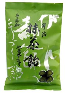 Sachet de bonbons durs Uji Matcha Ame d'Iseki