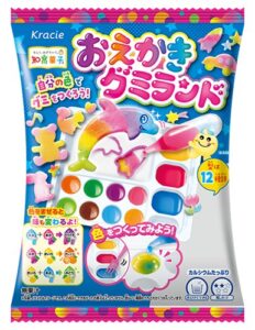 Boîte d'Oekaki Gummy Land de Kracie, kit pour fabriquer ses propres gummies