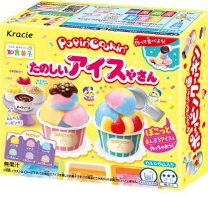 Boîte du kit Popin' Cookin' Ice Cream Shop de Kracie
