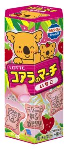 Boîte de biscuits Koala's March Fraise de Lotte