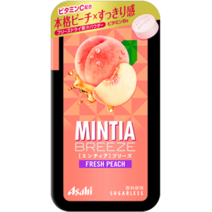 MINTIA BREEZE Fresh Peach case with freeze-dried juice powder