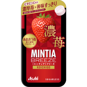 MINTIA BREEZE Koi Ichigo case made with Amaou strawberry powder
