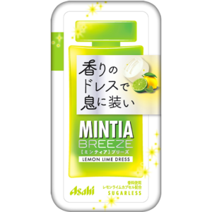 MINTIA BREEZE Lemon Lime Dress case with lemon lime capsules