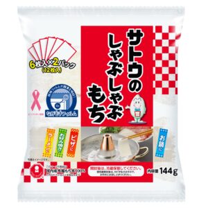 Paper-thin Japanese mochi sheets for shabu-shabu hotpot