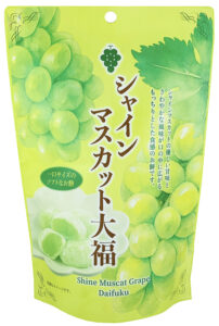 Stand-up pouch of Japanese Shine Muscat daifuku mochi