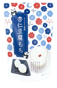Stand-up pouch of Japanese annin tofu flavoured mochi