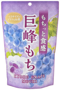 Stand-up pouch of Japanese Kyoho grape mochi