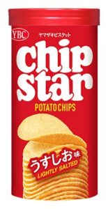 Tube de chips Chip Star de YBC, légèrement salées
