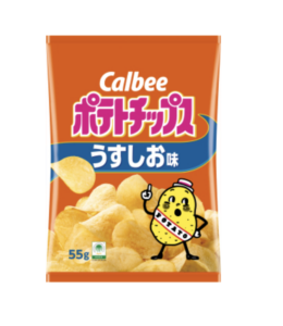 Chips Calbee, saveur légèrement salée