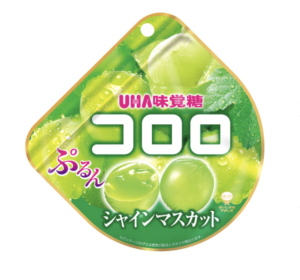 Kororo d'UHA Mikakuto, bonbons gélifiés aux fruits
