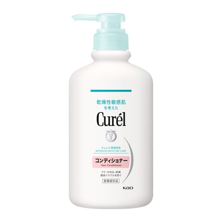 Curél Intensive Moisture Care Hair Conditioner, 420 mL pump bottle (キュレル コンディショナー)