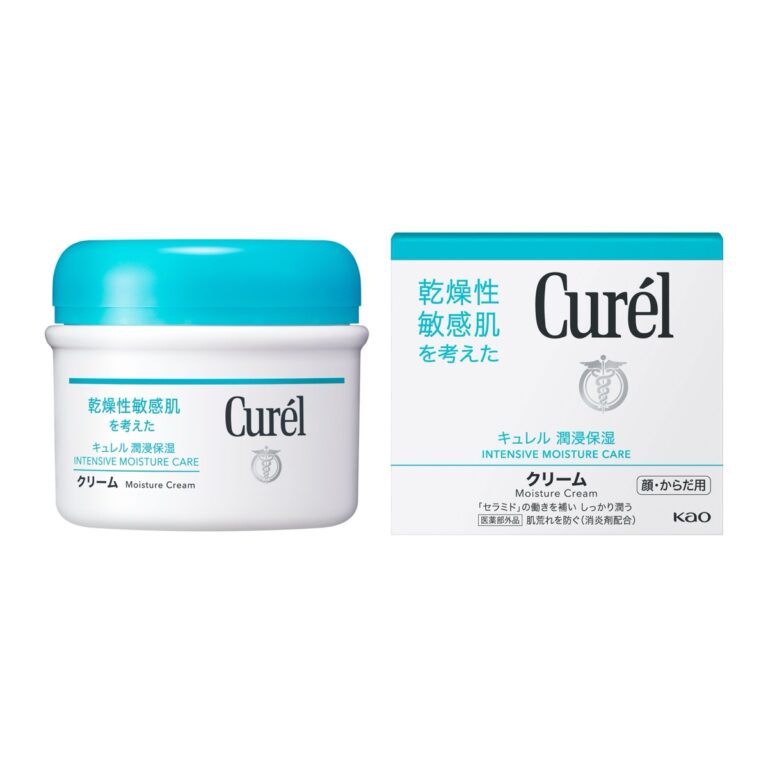 Curél Moisture Cream 90 g jar for face and body (キュレル クリーム)