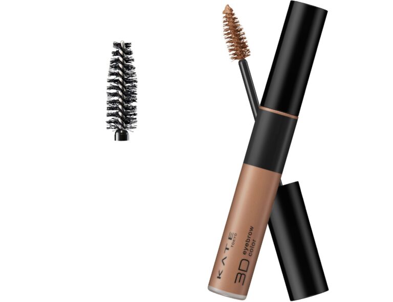 KATE 3D Eyebrow Color Z brow mascara with its small brush