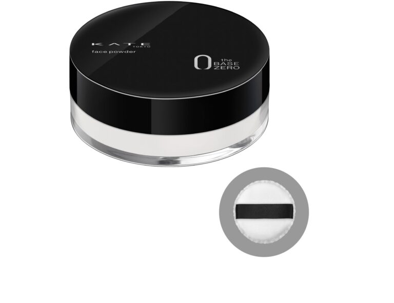 KATE Face Powder Z (Oil Block) loose powder with its puff