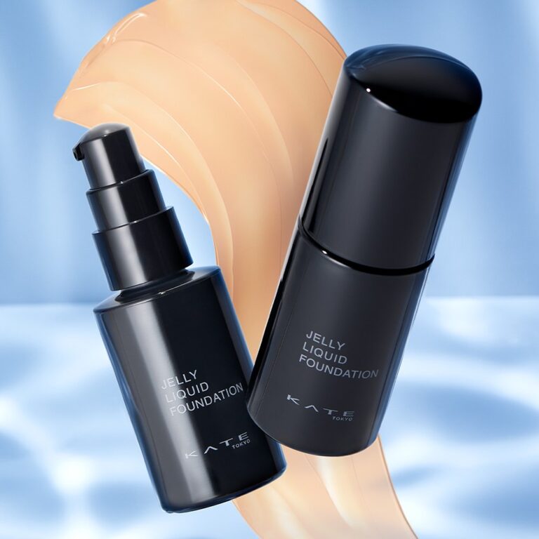 KATE Jelly Liquid Foundation pump bottles from the Jellyfish in the Moonlight line