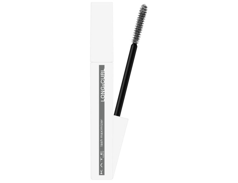 KATE Lash Maximizer Long Up lengthening mascara base with its slim brush