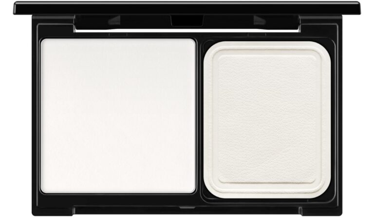 KATE Smooth Fit Pressed Powder in its slim mirrored compact