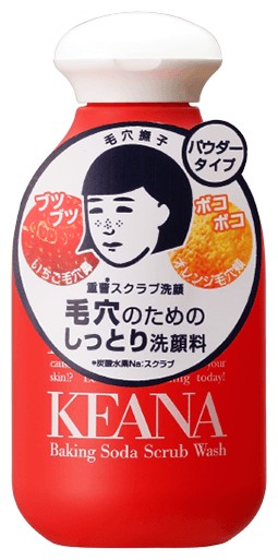 Keana Nadeshiko Baking Soda Scrub Wash 100 g powder bottle