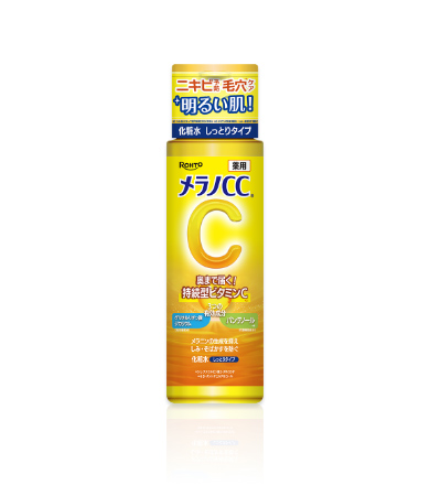 Melano CC lotion Moist type 170 mL bottle (メラノCC 薬用しみ対策 美白化粧水 しっとりタイプ)