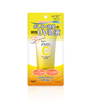 Melano CC Deep Day Care UV Milk SPF50+ PA++++ 50 g (メラノCC ディープデイケアUV乳液)