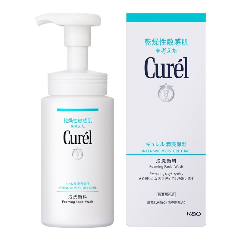 Curel Intensive Moisture Care Foaming Facial Wash (150ml)