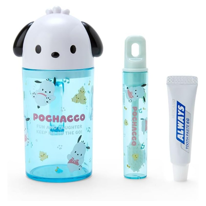 Sanrio Toothbrush & Cup Set, Pochacco