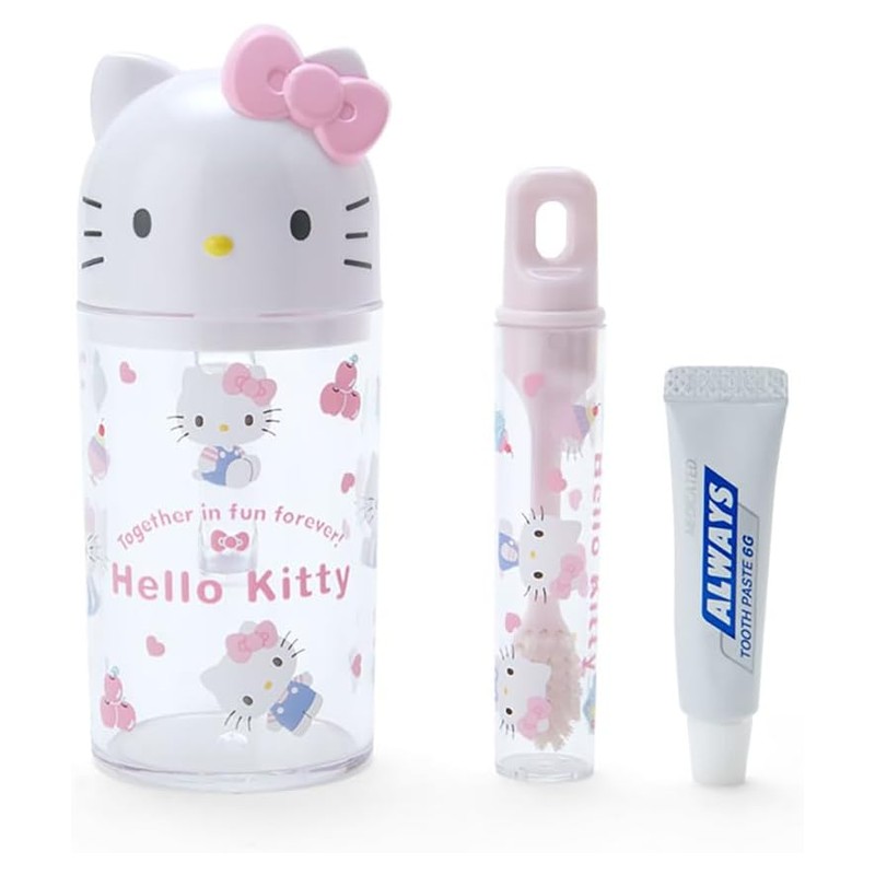 Sanrio Toothbrush & Cup Set, Hello Kitty