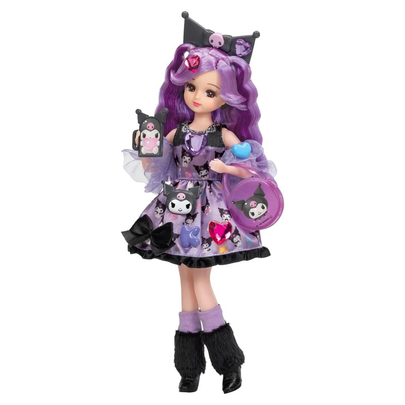 Takara Tomy Licca-chan Doll: Deco Kuromi